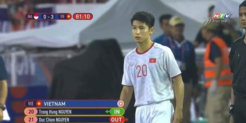 Trọng Hùng là cái tên đầy triển vọng của bóng đá Việt Nam
